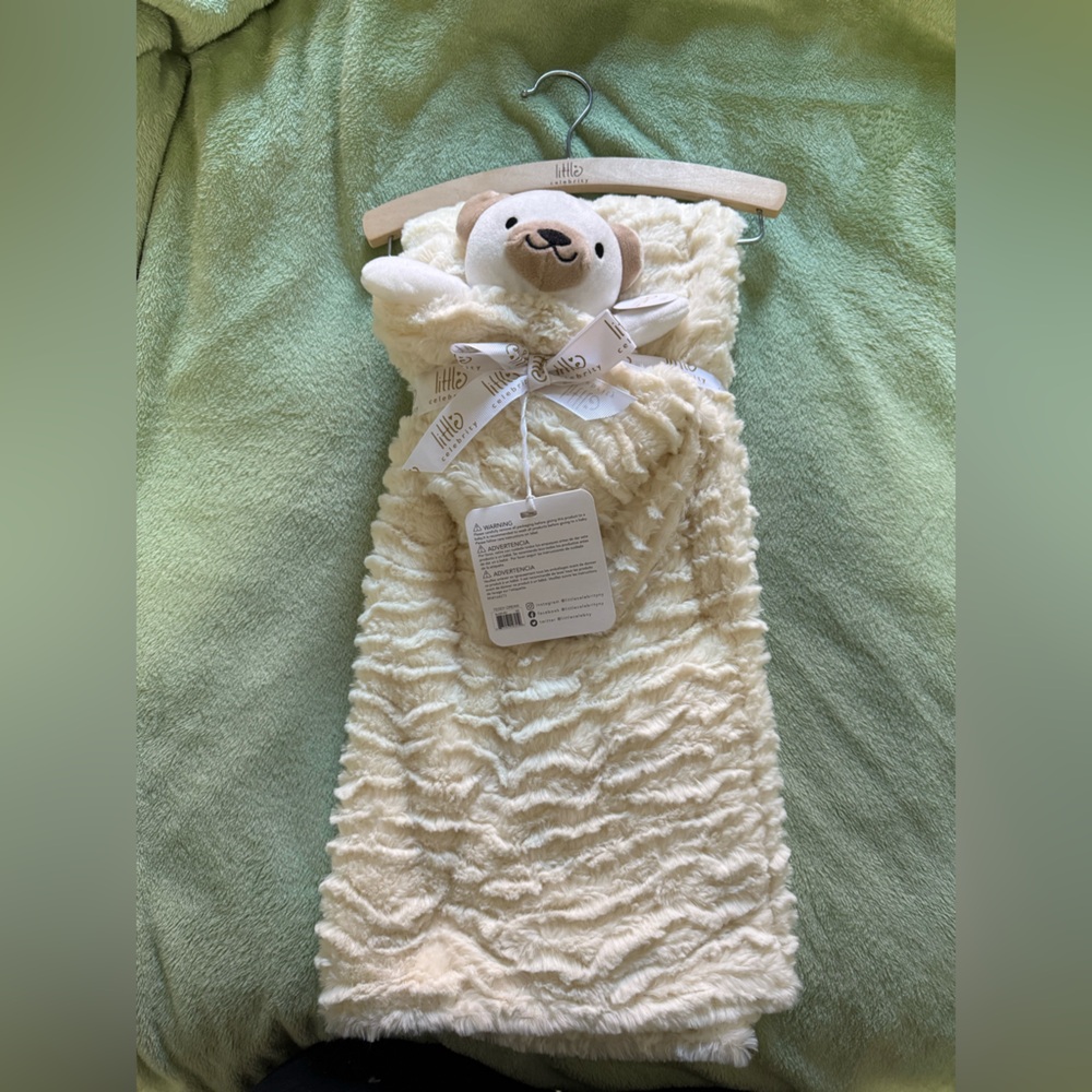Plush Sloth Baby Blanket